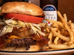 Hoffy Burger, named after Ken Hoffman of the Houston Chronicle.